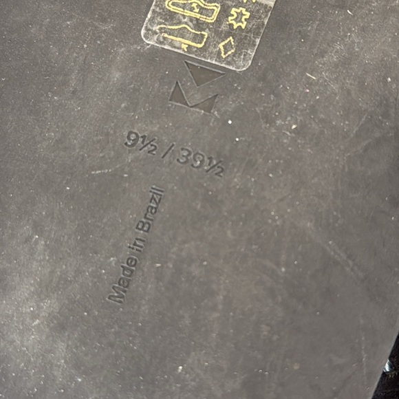 Mercedes Castillo Celynne Slide Sandal Perforated Grip-Strap Black 9.5/ 39.5 - Picture 12 of 16